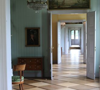 Enfilade of rooms at Kirchheim Palace from Duchess Henriette's living room