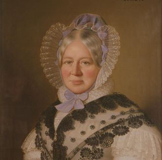 Porträt der Herzogin Henriette von Württemberg, um 1838