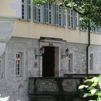 Eingang, Schloss Kirchheim