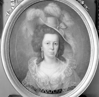 Porträt der Herzogin Franziska von Hohenheim