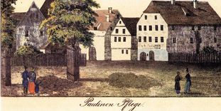 The orphanage, the "Paulinenpflege", in Kirchheim unter Teck.