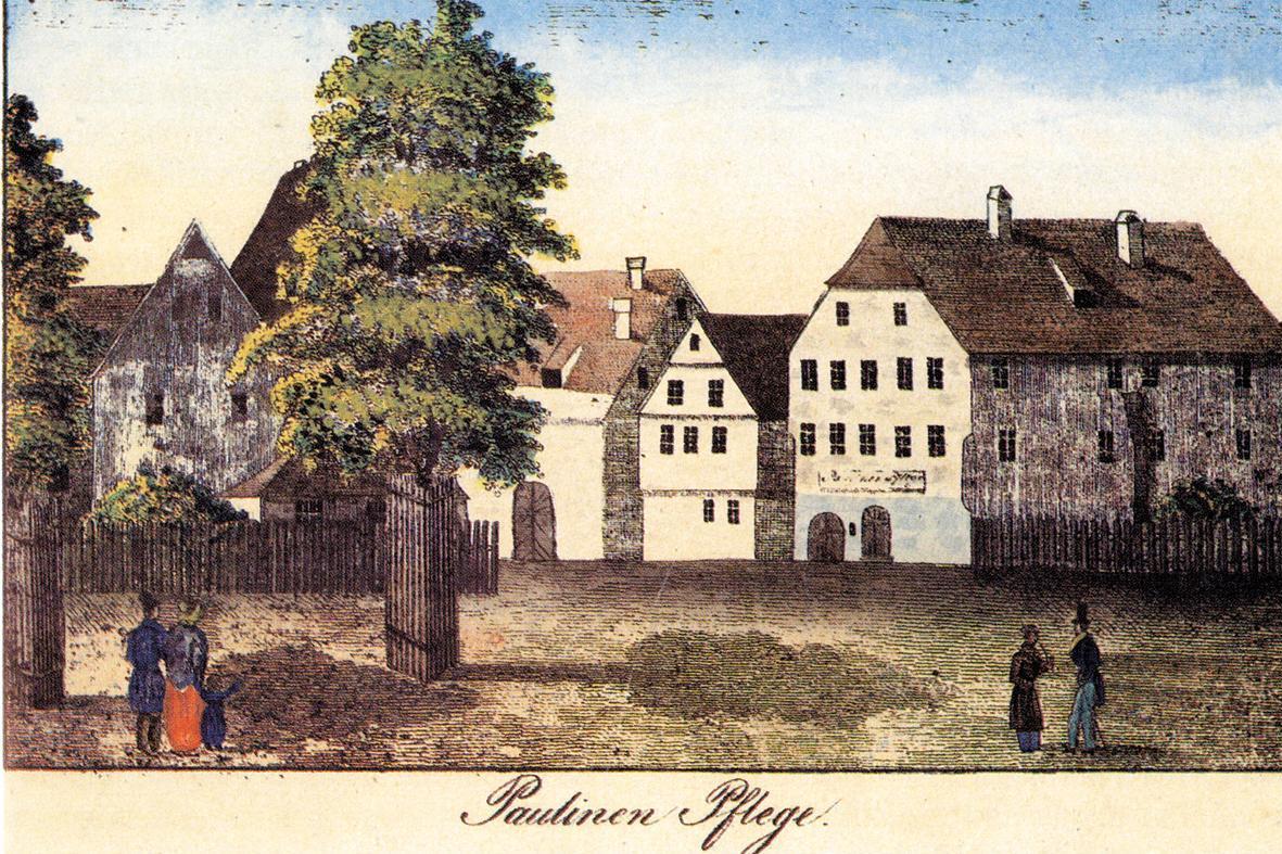 Das Waisenhaus, die so genannte "Paulinenpflege" in Kirchheim unter Teck