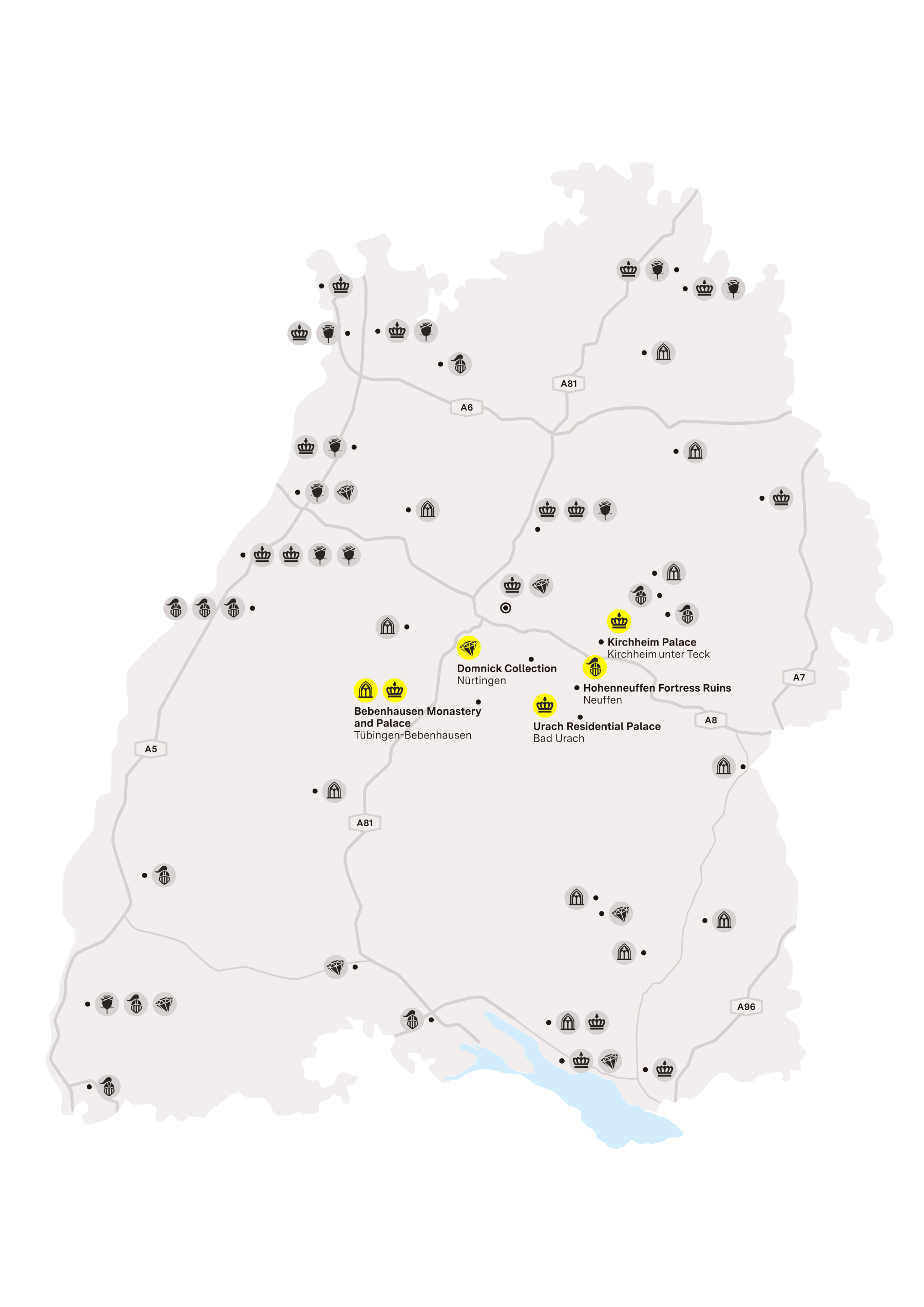 Our monuments around Tübingen