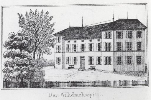 Das Wilhelmshospital in Kirchheim unter Teck