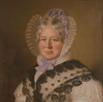 Portrait of Duchess Henriette von Württemberg, circa 1838