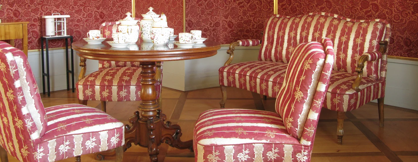photo: Staatliche Schlösser und Gärten Baden-Württemberg, Haseloff Kirchheim Palace, garden room