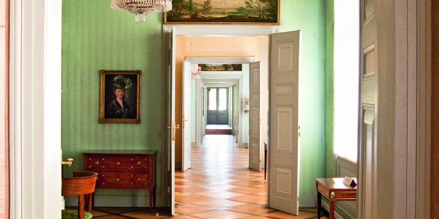 Schloss Kirchheim, Enfilade